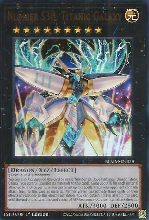 Number S38: Titanic Galaxy [Blmm-En038] Ultra Rare 1