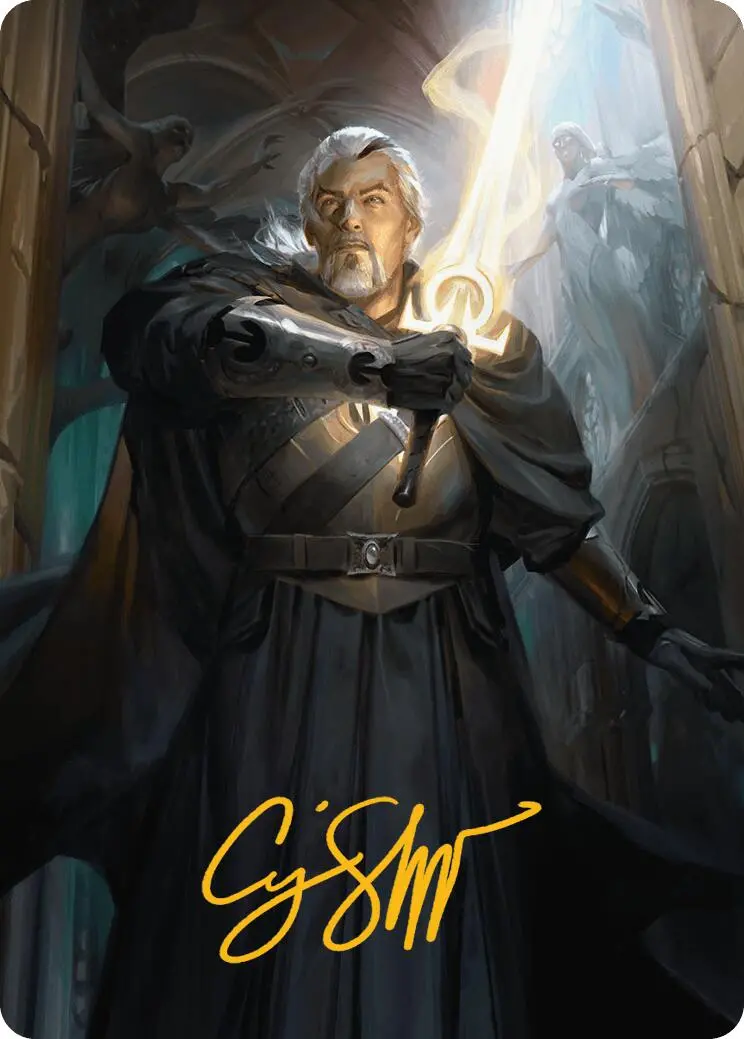 Odric, Lunarch Marshal Art Card (Gold-Stamped Signature) [Innistrad Remastered Art Series] 1
