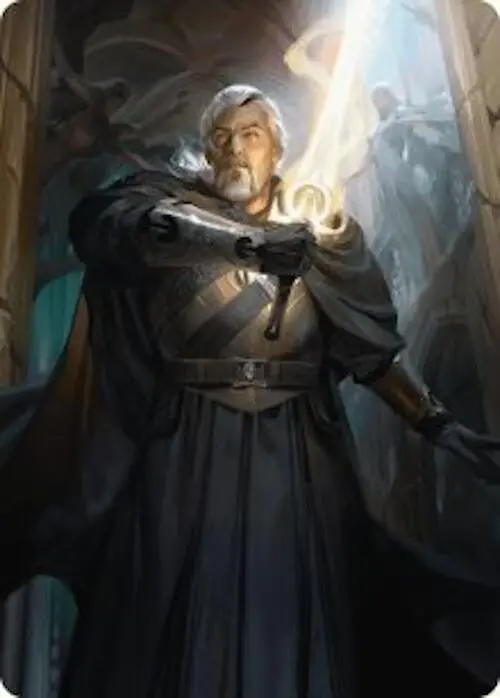 Odric, Lunarch Marshal Art Card [Innistrad Remastered Art Series] 1