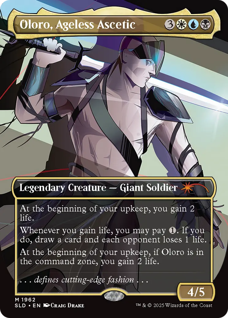 Oloro, Ageless Ascetic (Rainbow Foil) [Secret Lair Drop Series] 1