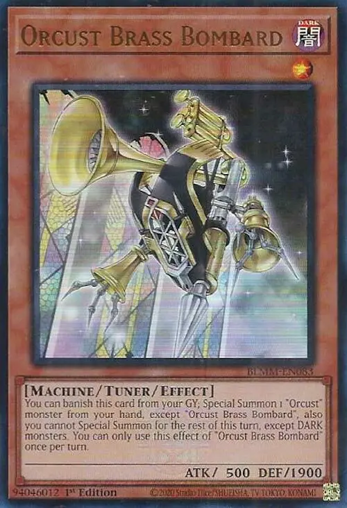 Orcust Brass Bombard [Blmm-En083] Ultra Rare 1