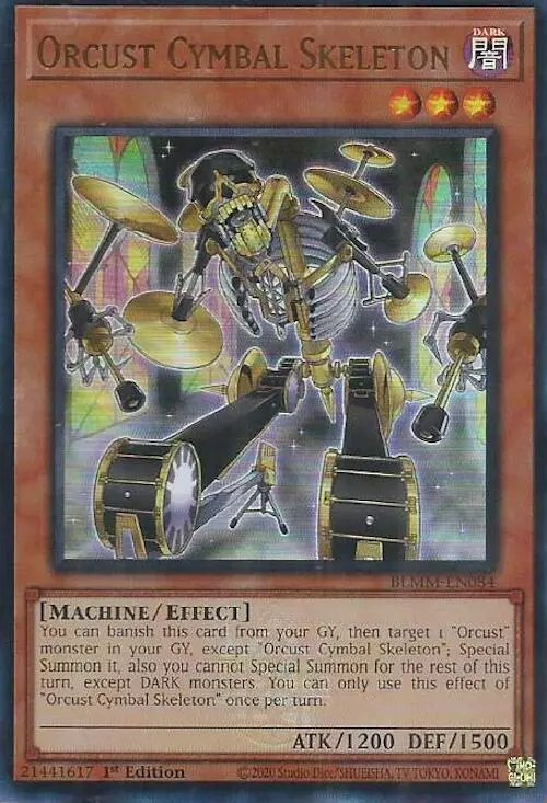Orcust Cymbal Skeleton [Blmm-En084] Ultra Rare 1