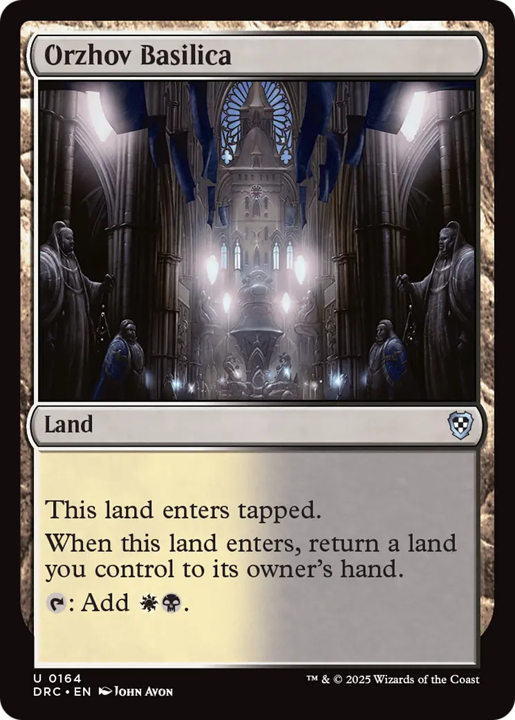 Orzhov Basilica [Aetherdrift Commander] 1