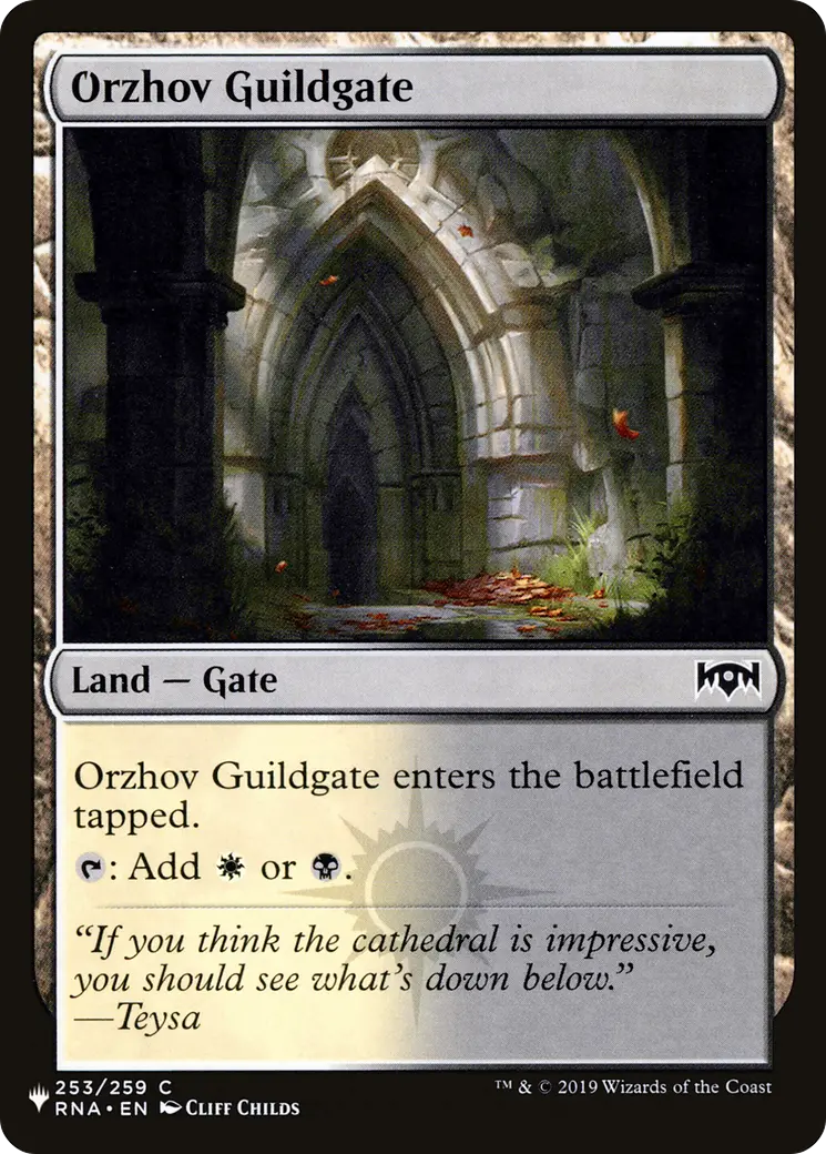 Orzhov Guildgate (253) [The List] 1