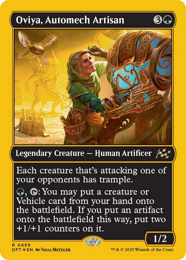 Oviya, Automech Artisan (First-Place Foil) [Aetherdrift] 1