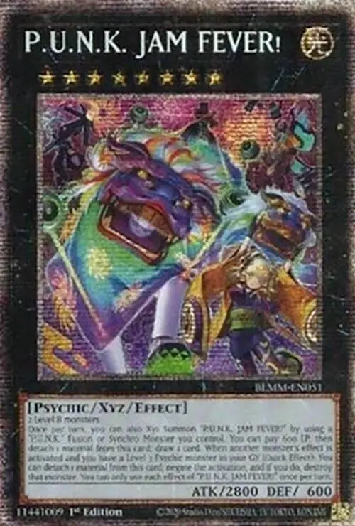 P.U.N.K. Jam Fever! (Starlight Rare) [Blmm-En051] Starlight Rare 1