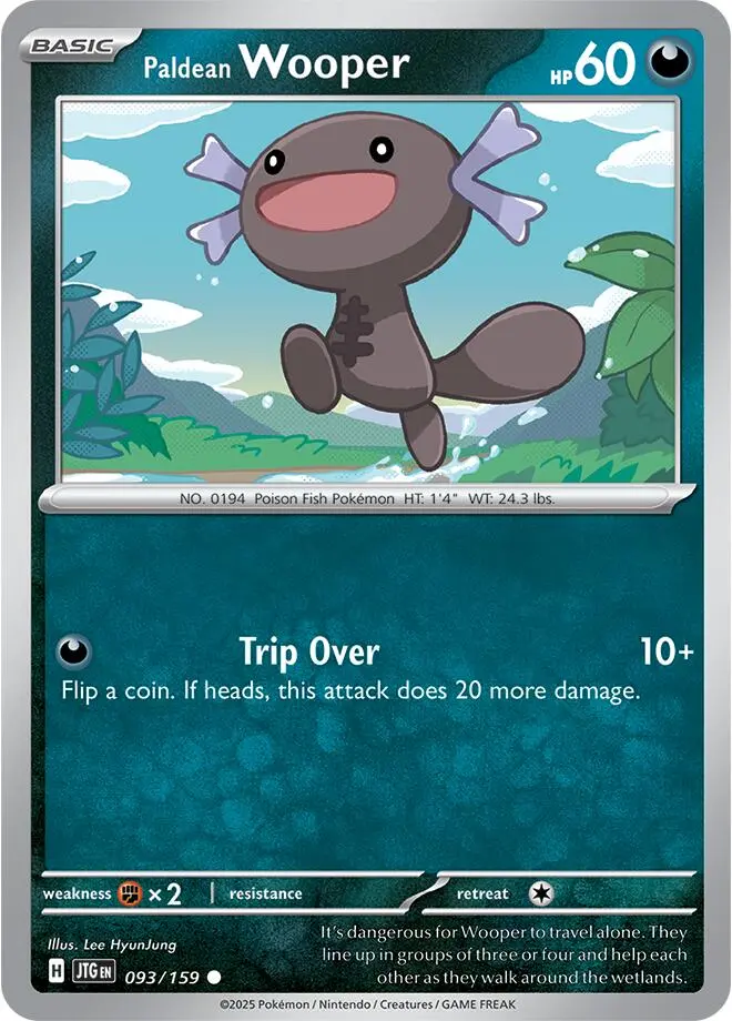 Paldean Wooper (093/159) [Scarlet & Violet: Journey Together] 1