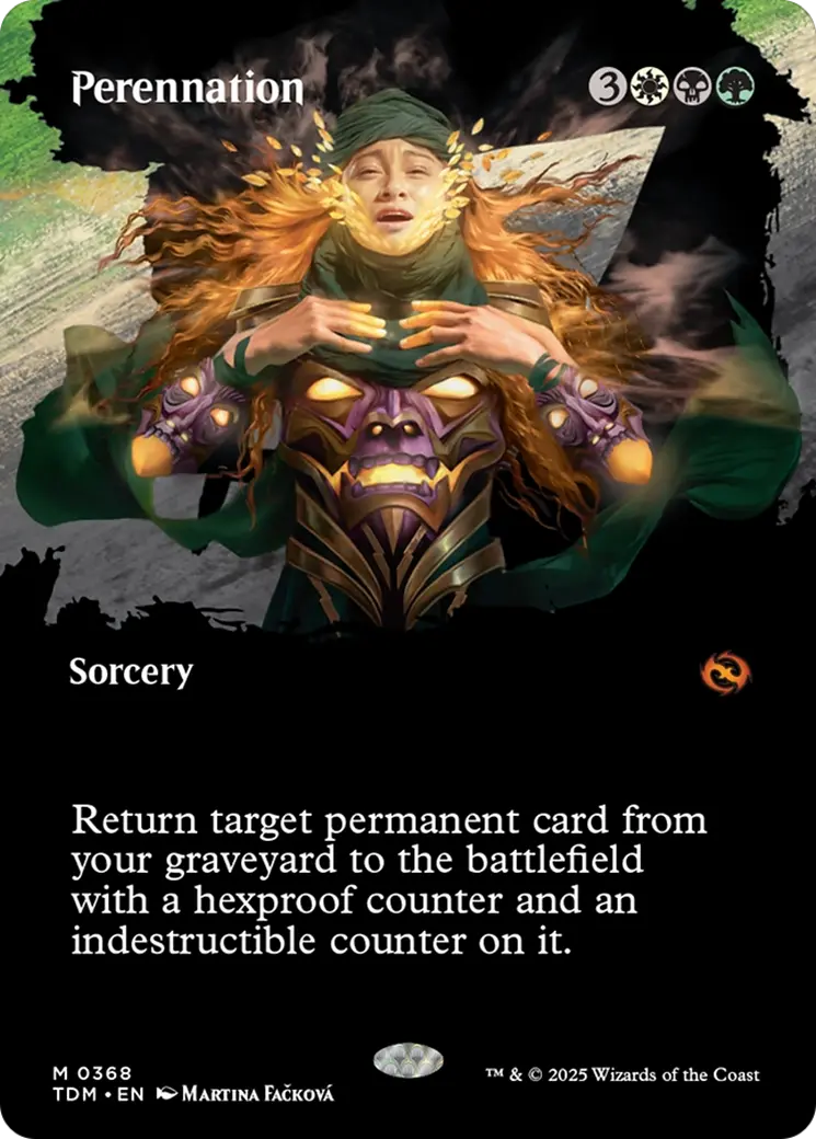 Perennation (Borderless) [Tarkir: Dragonstorm] 1