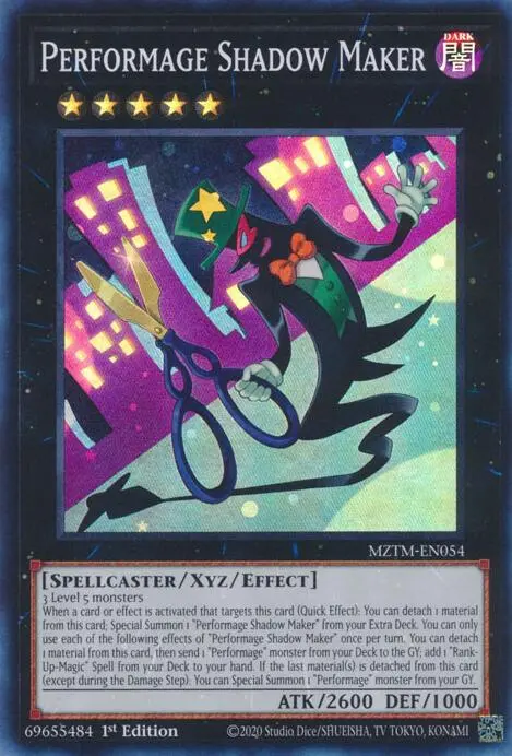 Performage Shadow Maker [Mztm-En054] Super Rare 1