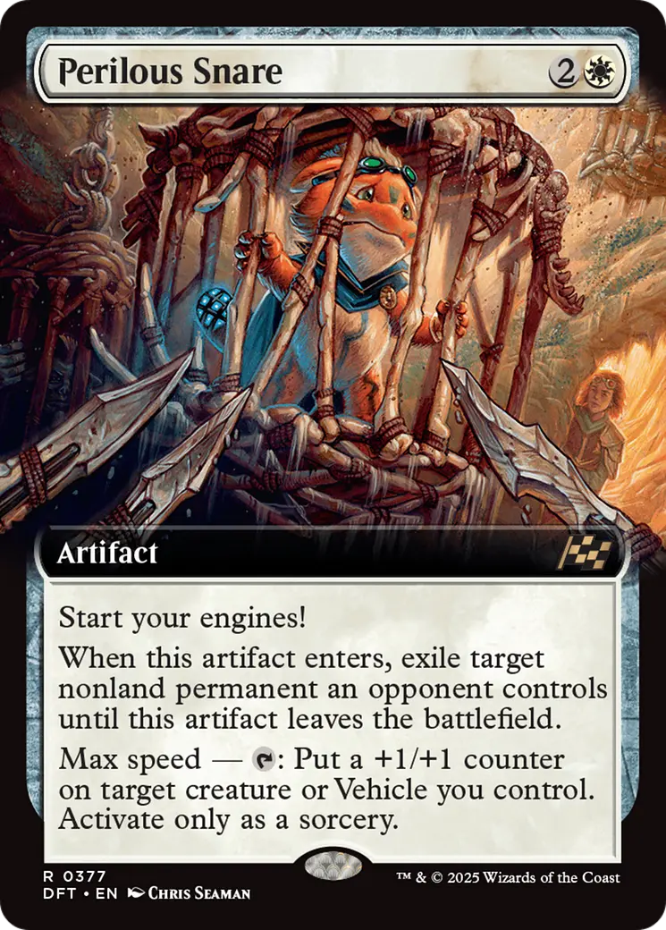 Perilous Snare (Extended Art) [Aetherdrift] 1