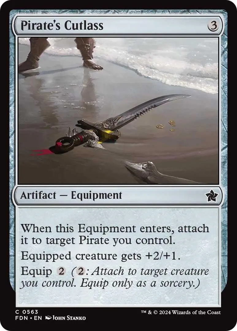 Pirate's Cutlass [Foundations] 1
