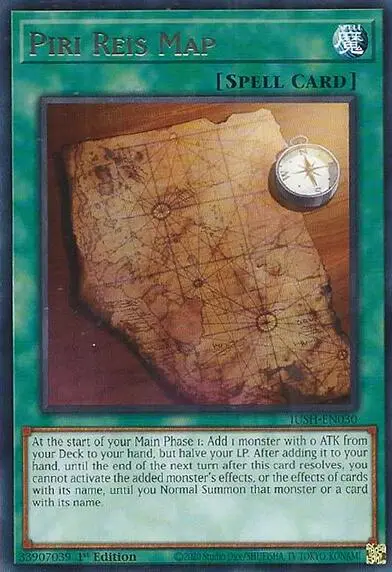 Piri Reis Map [Jush-En030] Rare 1