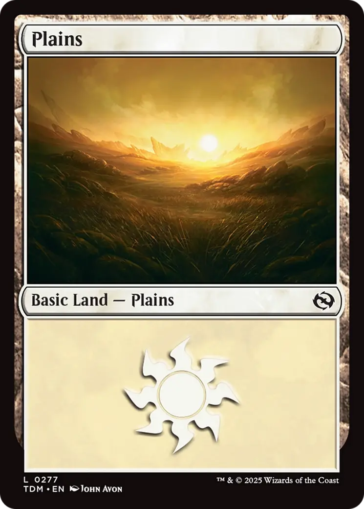 Plains (0277) [Tarkir: Dragonstorm] 1