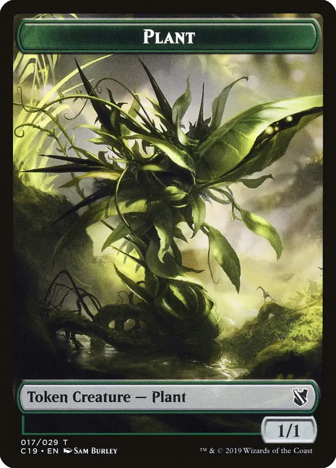 Plant Token [Commander 2019 Tokens] 1