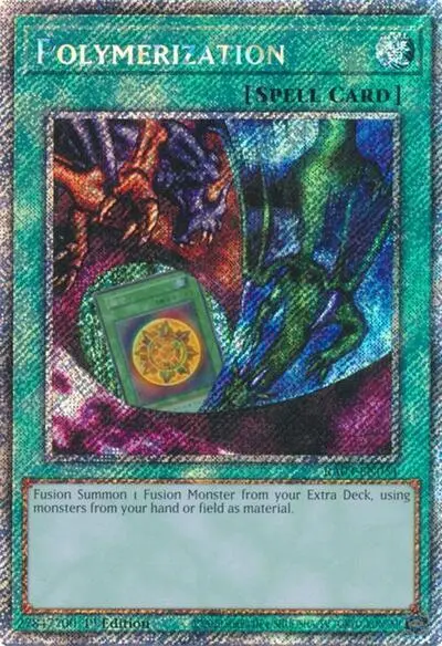 Polymerization (Alternate Art) (Platinum Secret Rare) [Ra03-En051] Platinum Secret Rare 1