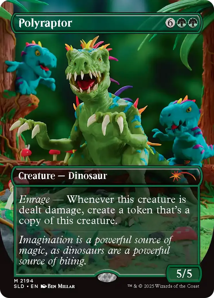 Polyraptor (Rainbow Foil) [Secret Lair Drop Series] 1