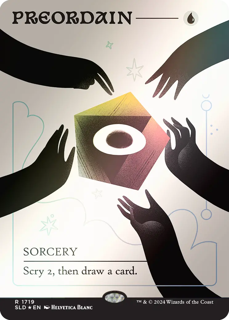 Preordain (1719) (Rainbow Foil) [Secret Lair Drop Series] 1