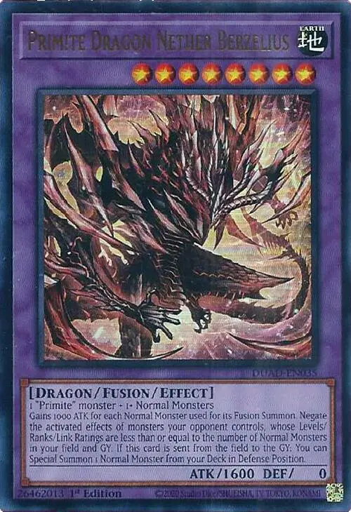 Primite Dragon Nether Berzelius [Duad-En035] Ultra Rare 1