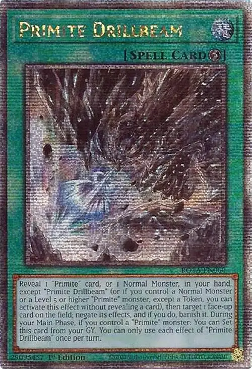 Primite Drillbeam (Quarter Century Secret Rare) [Rota-En060] Quarter Century Secret Rare 1