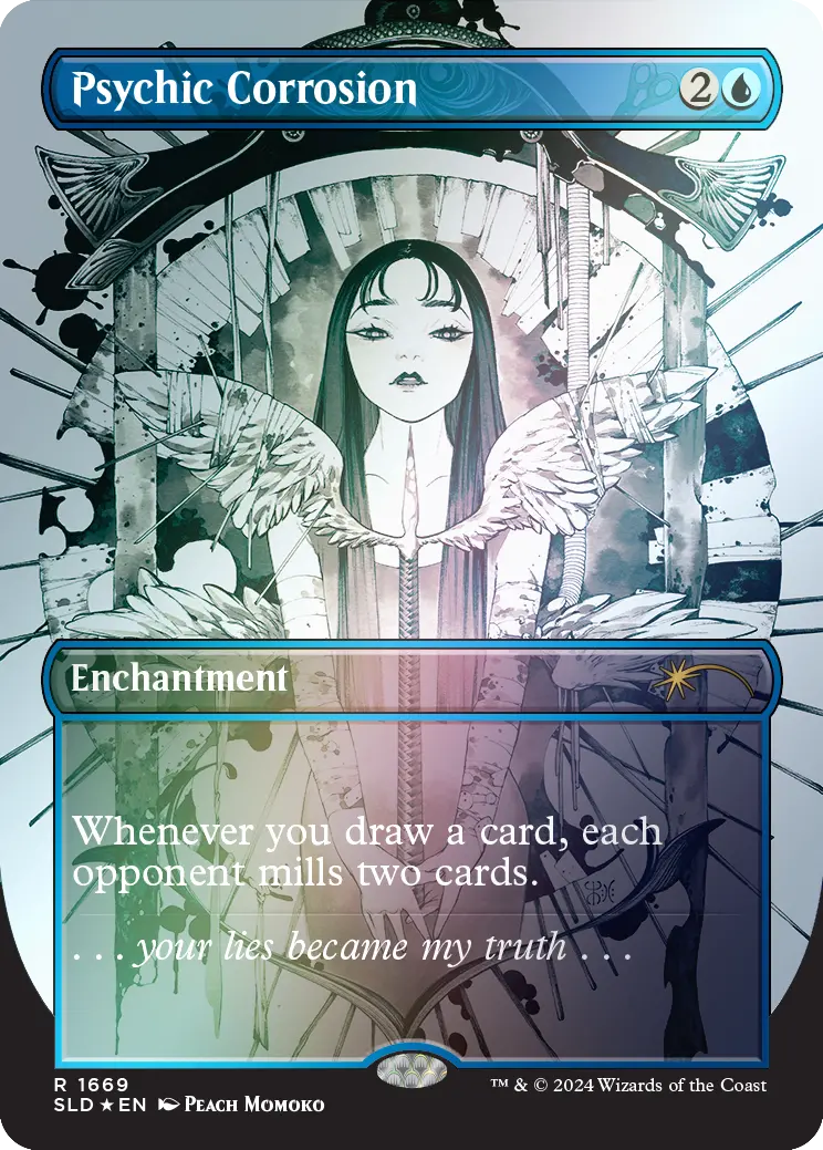 Psychic Corrosion (Rainbow Foil) [Secret Lair Drop Series] 1