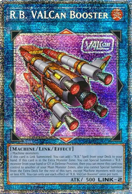 R.B. Valcan Booster (Starlight Rare) [Duad-En093] Starlight Rare 1