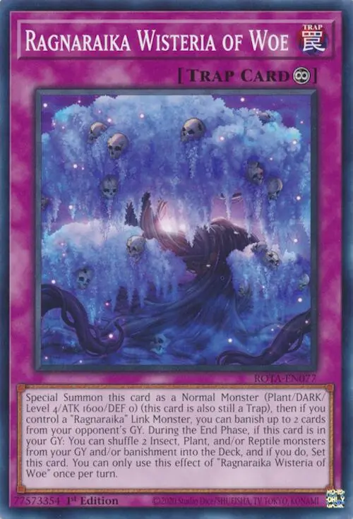 Ragnaraika Wisteria Of Woe [Rota-En077] Common 1