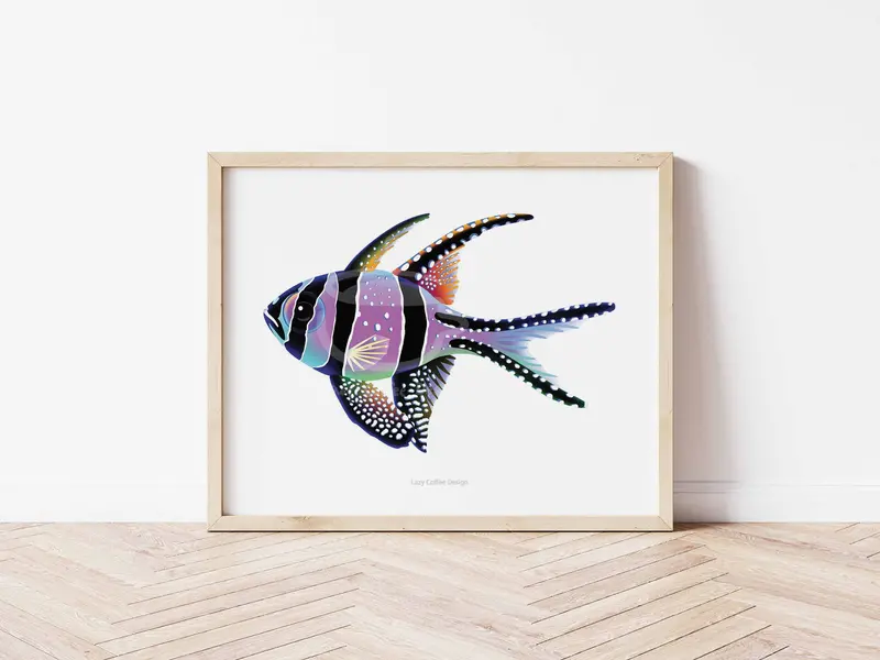 Rainbow Bangaii Fine Art Print 1