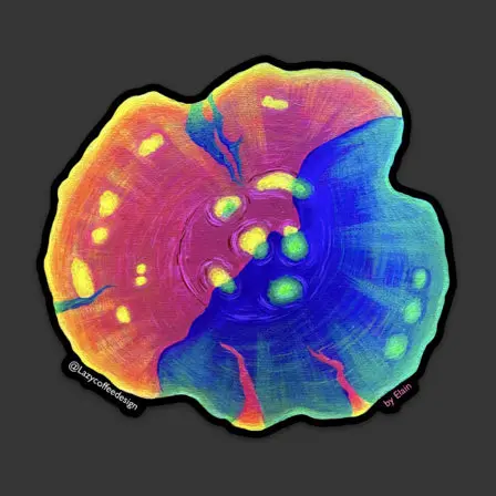Rainbow Chalice Sticker 1