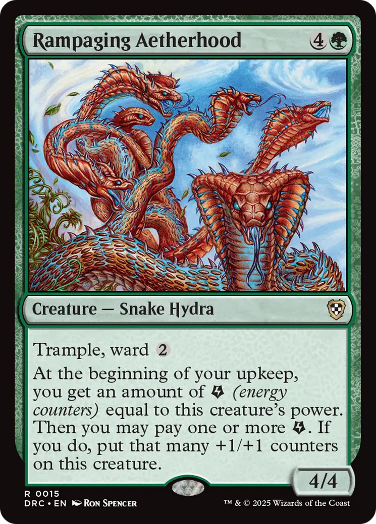 Rampaging Aetherhood [Aetherdrift Commander] 1