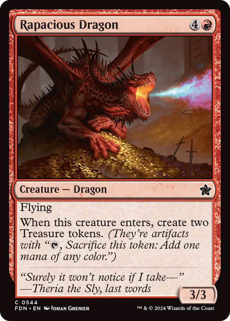 Rapacious Dragon [Foundations] 1