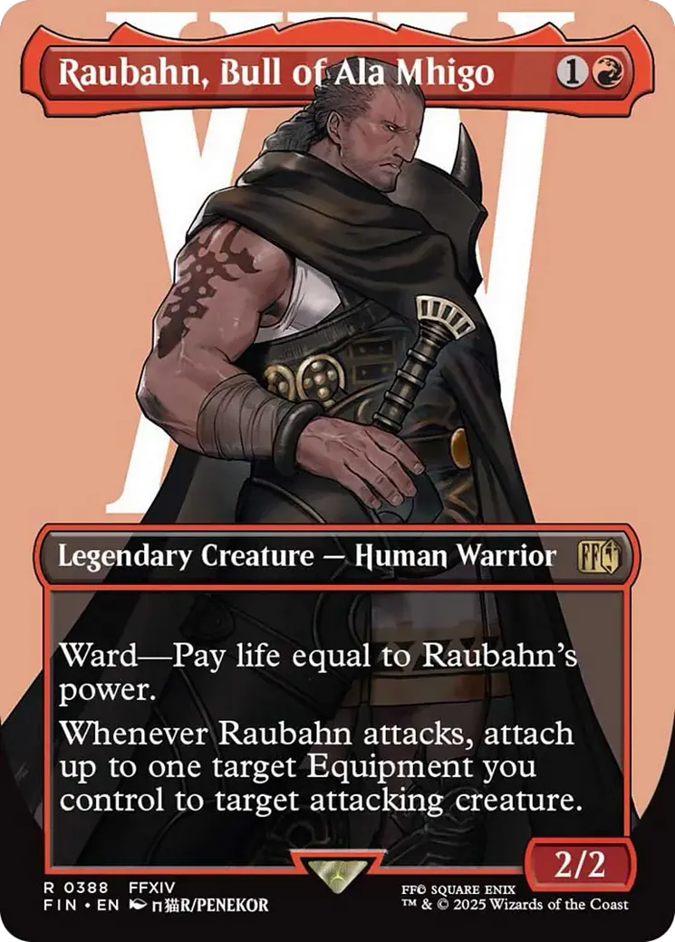 Raubahn, Bull Of Ala Mhigo (Borderless) [Final Fantasy] 1