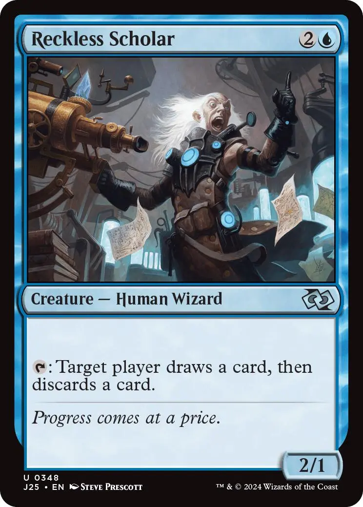Reckless Scholar [Foundations Jumpstart] 1