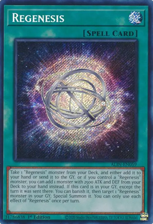 Regenesis [Alin-En059] Secret Rare 1