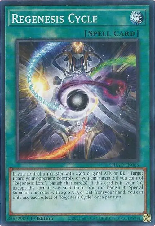 Regenesis Cycle [Duad-En063] Common 1
