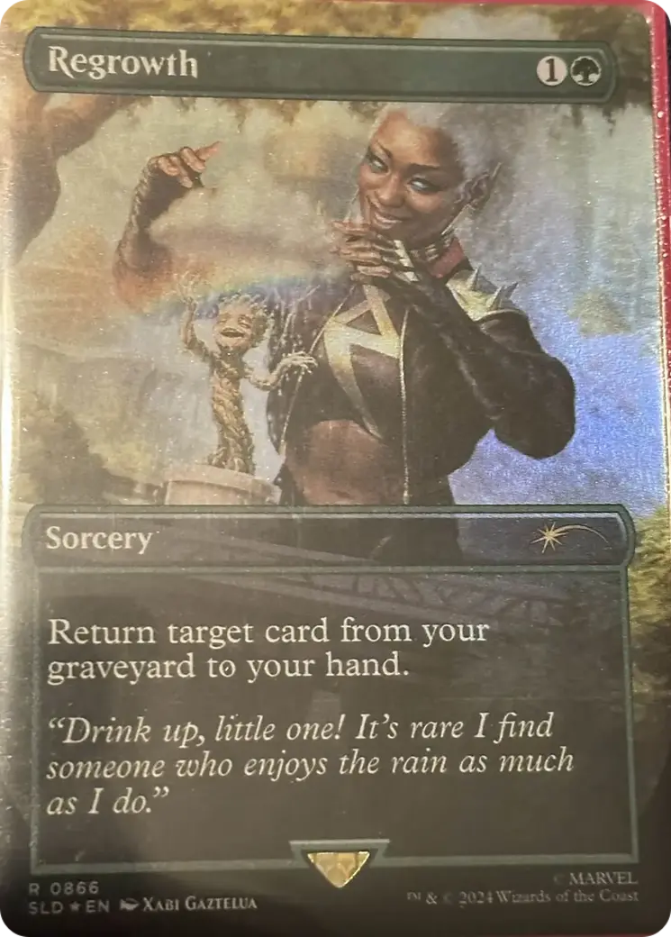 Regrowth (Rainbow Foil) [Secret Lair Drop Series] 1