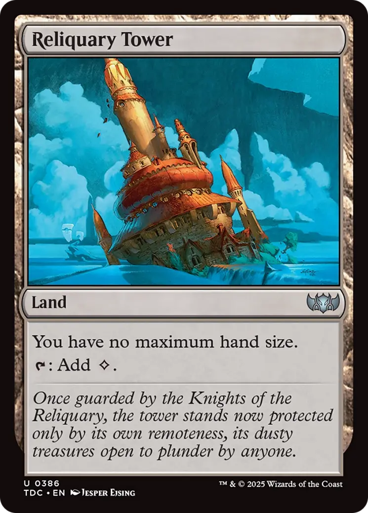 Reliquary Tower [Tarkir: Dragonstorm Commander] 1