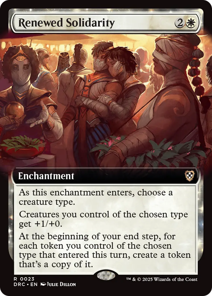 Renewed Solidarity (Extended Art) [Aetherdrift Commander] 1