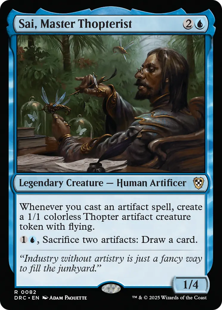 Sai, Master Thopterist [Aetherdrift Commander] 1