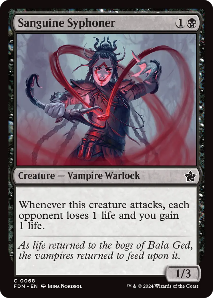Sanguine Syphoner [Foundations] 1