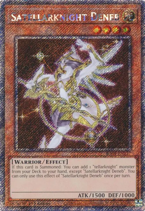 Satellarknight Deneb [Ra04-En227] Platinum Secret Rare 1