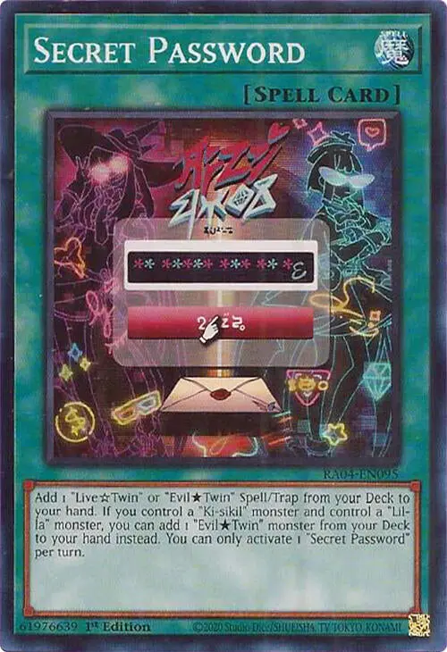 Secret Password [Ra04-En095] Super Rare 1
