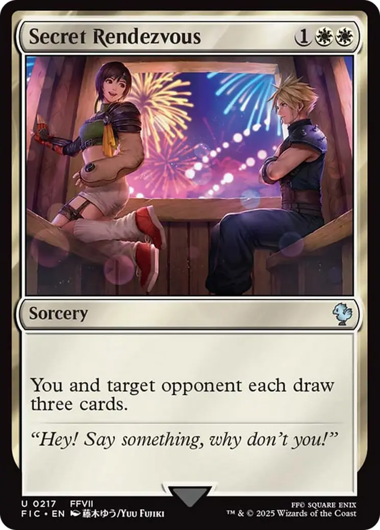 Secret Rendezvous (0217) [Final Fantasy Commander] 1