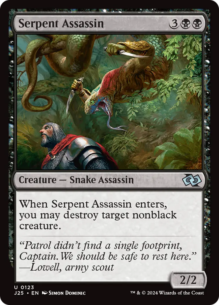 Serpent Assassin [Foundations Jumpstart] 1