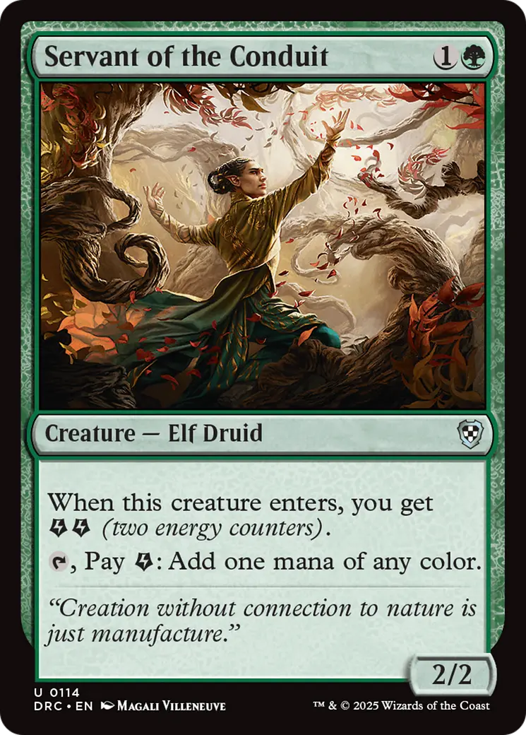 Servant Of The Conduit [Aetherdrift Commander] 1