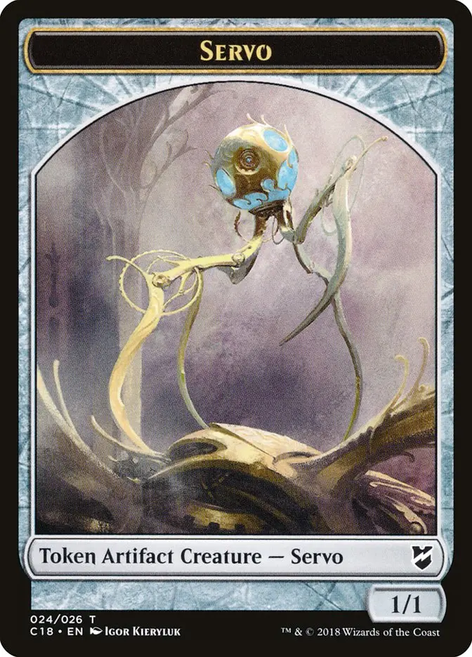Servo Token [Commander 2018 Tokens] 1