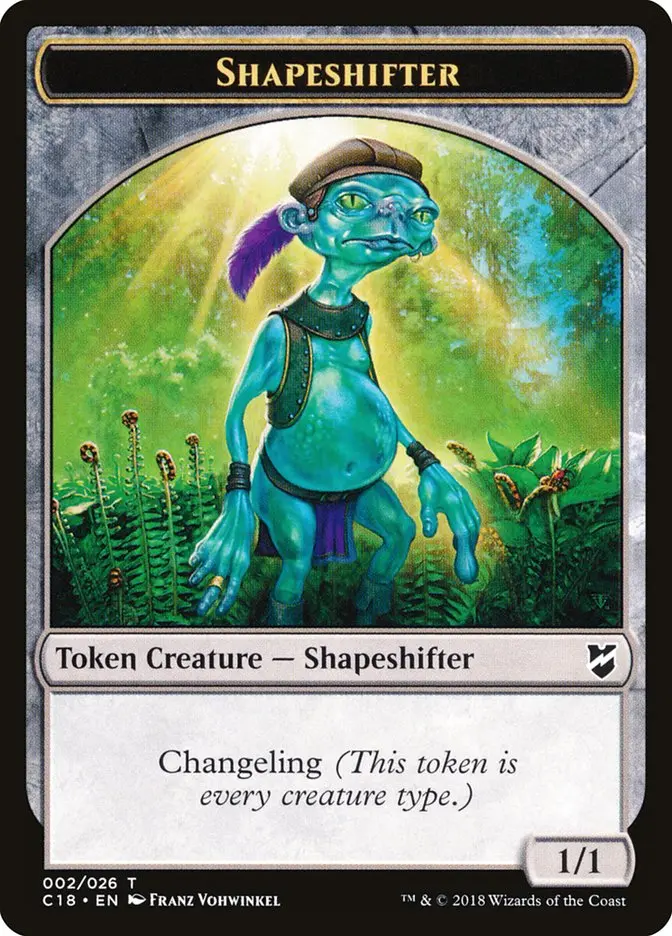 Shapeshifter Token [Commander 2018 Tokens] 1