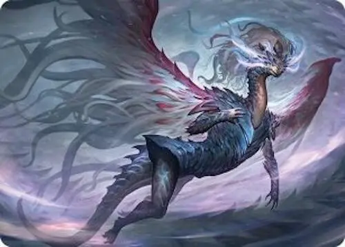 Shiko, Paragon Of The Way Art Card (37/54) [Tarkir: Dragonstorm Art Series] 1