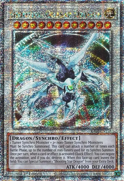 Shooting Quasar Dragon [Ra04-En158] Quarter Century Secret Rare 1