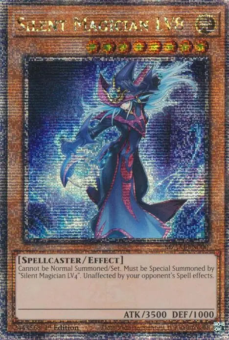 Silent Magician Lv8 [Mztm-En000] Quarter Century Secret Rare 1