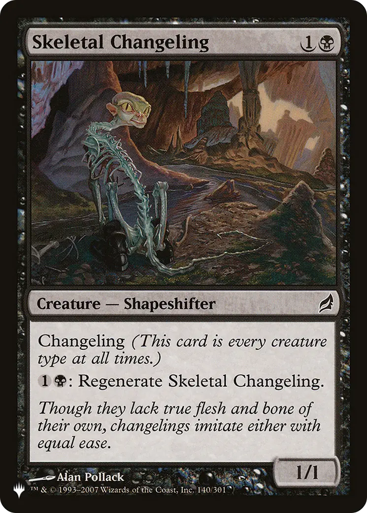 Skeletal Changeling [The List] 1